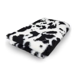 Vet Bed Extra Soft Design Black & White Cow 100 x 150 cm