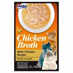 Inaba Chicken Bone Broth Kyllingebouillon med Kyllingestrimler 40g