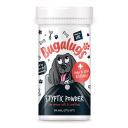 Bugalugs Styptic Powder Stop Blødning 50g - DATOVARER