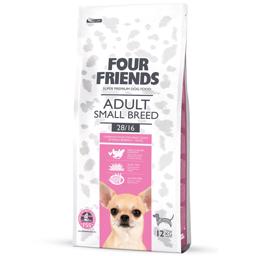 Four Friends Adult Small Breed Tørfoder til Små Hunde 12 Kg