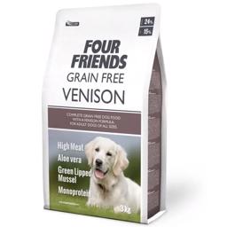 Four Friends Grain Free Tørfoder til Hunden Venison 3 Kg