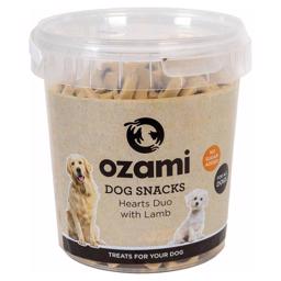 Ozami Dog Snacks Hjerte Formede Godbidder med Smag af Lam 500g