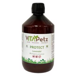 VitaPetz Loppe og Flåt Forebyggelse Til Hunden Protect med Lavendel