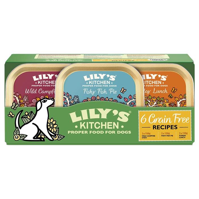 Lily\'s Kitchen Vådfoder Til Hund Grain Free Recipes 6 x 150g