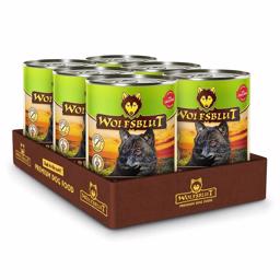 Wolfsblut Dark Forest Adult Vådfoder med Vildt STORKØB 6 x 395g