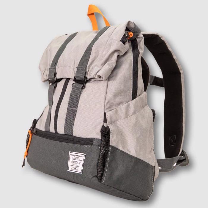 K9 Sport Sack Urban3 Hunde Rygsæk og Taske 2i1 Concrete Grey