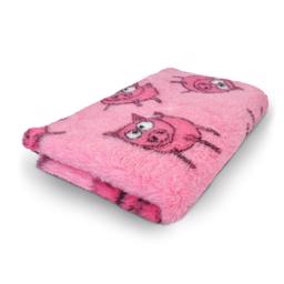 Vet Bed Extra Soft Design Farm Animals PinkyPiglet Lyserødt Vetbed 75 x 100 cm