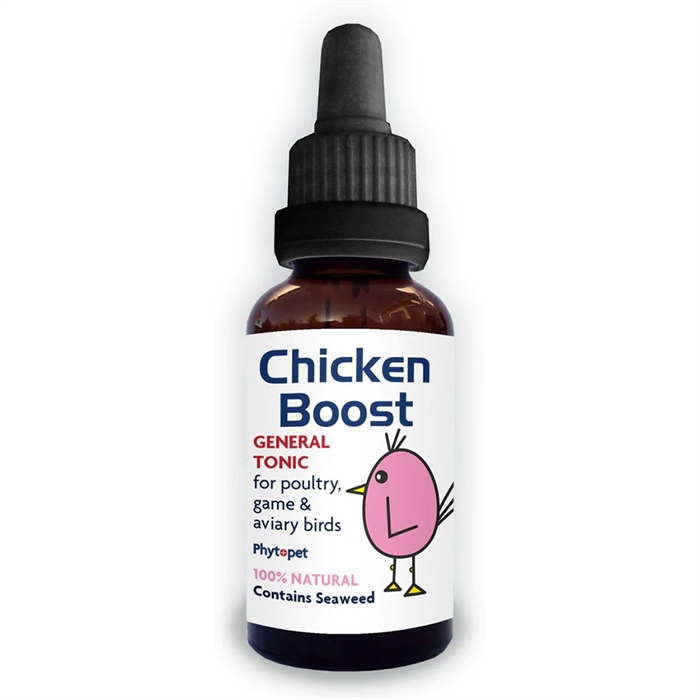 Chicken Boost 100% Naturlig Urtetonic Til Fjerkræ & Fugle 50ml