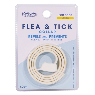 Vetcare Flea & Tick Halsbånd Til Hund LEMON