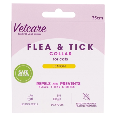 Vetcare Flea & Tick Halsbånd Til Kat LEMON