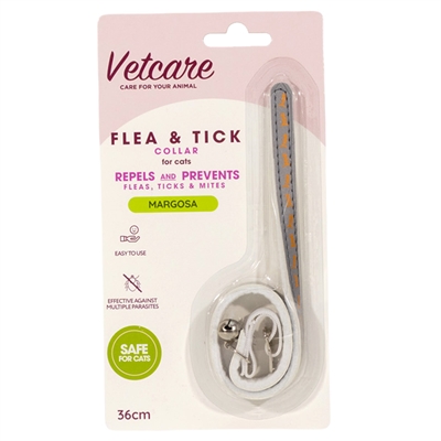 Vetcare Flea & Tick Halsbånd Til Kat Margosa