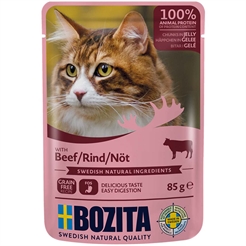 Bozita Feline Bidder i Gelé Oksekød 85g