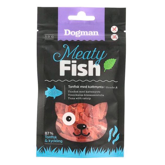 Dogman Katte Godbidder Meaty Fish med Tunfisk & Kylling 30g