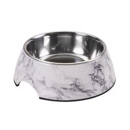Royal Hunde Mad & Vand Skål Design Marmor