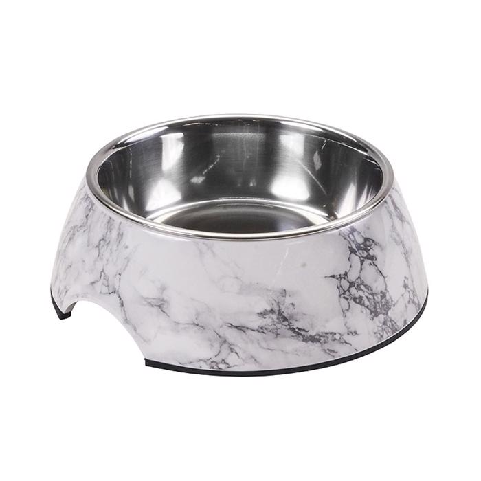 Royal Hunde Mad & Vand Skål Design Marmor
