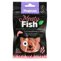 Dogman Katte Godbidder Meaty Fish med Laks & Kattemynte 30g