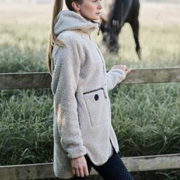 Jacson Nora Teddy Microfleece Jakke Dejlig Tyk & Vamset Beige