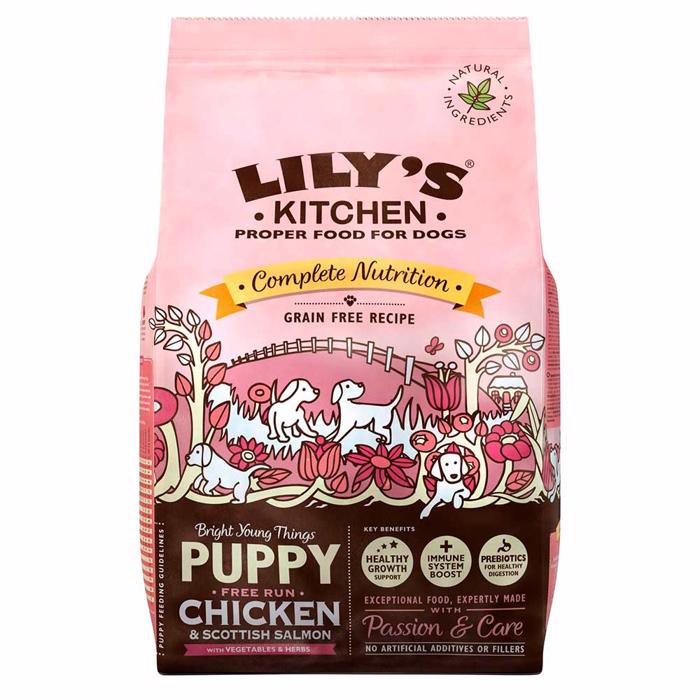 Lily\'s Kitchen Kornfrit Hvalpe Foder med Kylling og Laks