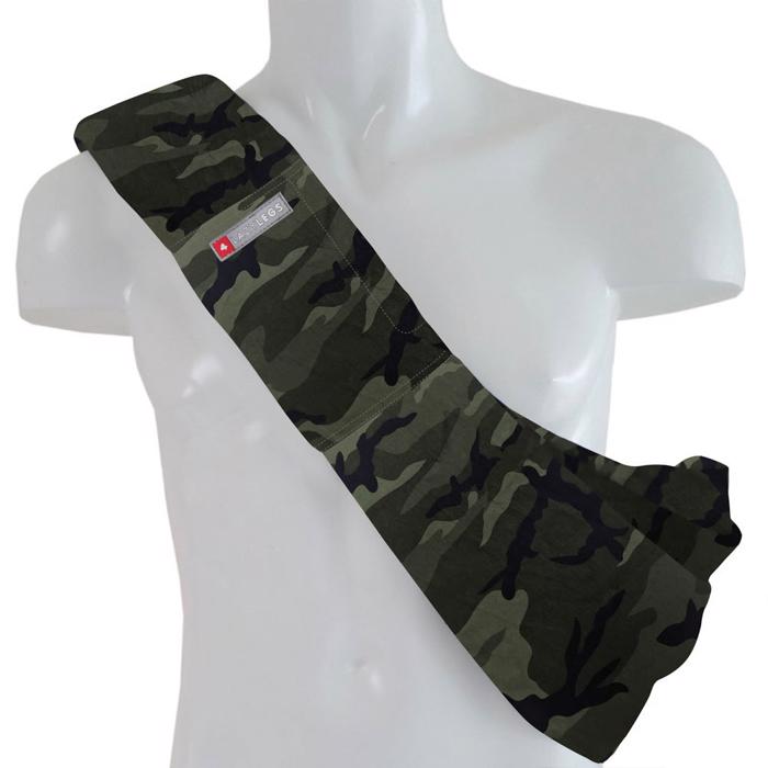 4LazyLegs Designer Bæretaske Kænguru Style Camouflage Army Print
