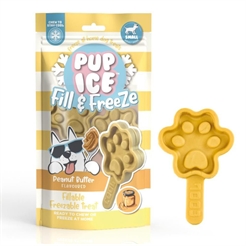 Pup Ice Fill & Freeze Hundeis med Peanutbutter Smag 