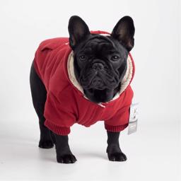 Canada Pooch Cozy Hætte Sweaters Red