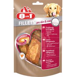 8in1 Fillets Pro Skin og Coat Beriget Hunde Snack