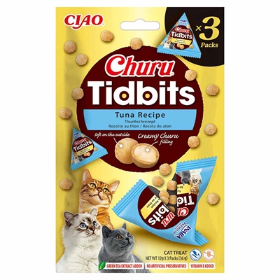 Ciao Churu Tidbits Kattegodbidder med Tun Smag 3-pak