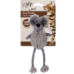 All For Paws Kattelegetøj Mouse Dangler Grey Mini Mouse