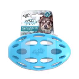 All For Paws Wiggle Holey Rubber Roller BOLD Med Sjov Lyd