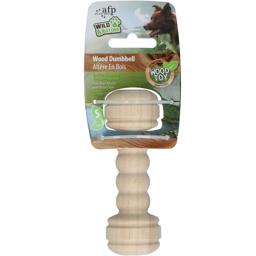 All For Paws Wild & Nature Wood Dumbell