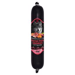 Alpha Spirit Mediterranean Diet Iberian Pork Sausages Vådfoder Til Hund 150g - DATOVARER