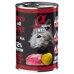 Alpha Spirit Wet Iberico & Yellow Apple Vådfoder til Hunden 400g