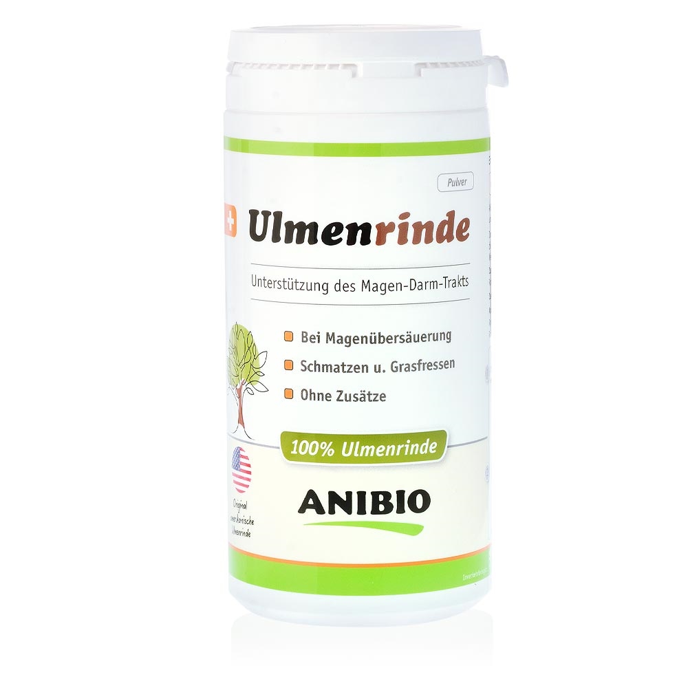 Anibio Ulmenrinde 100% Elmebark Til Støtte For Mave Tarmkanalen 110g
