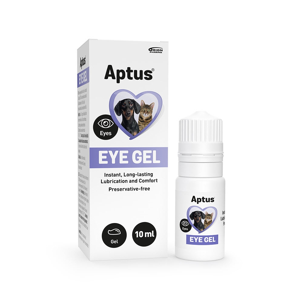 prøve blok Ledningsevne Aptus Eye Gel Øjendråber Til Hund & Kat 10ml