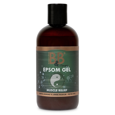 B&B Epsom Gel Muscle Relief Gel Til Ømme Muskler 250ml