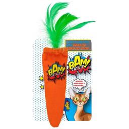 BAM Catnip Carrot Festligt Kattelegetøj Med Katteurt