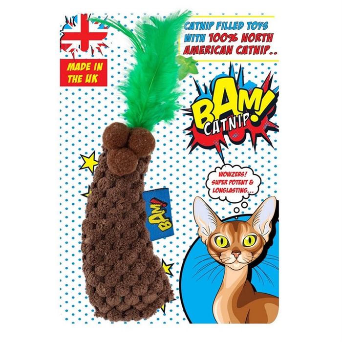 BAM Catnip Palm Tree Festligt Kattelegetøj Med Katteurt
