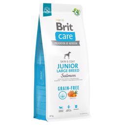 Hundefoder BRIT Care Grain Free JUNIOR Large Breed med Laks 12kg