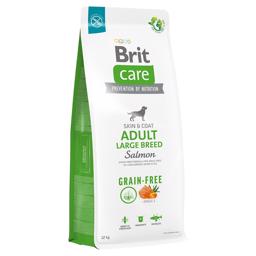 Hundefoder BRIT Care Grain Free ADULT Large Breed med Laks 12kg