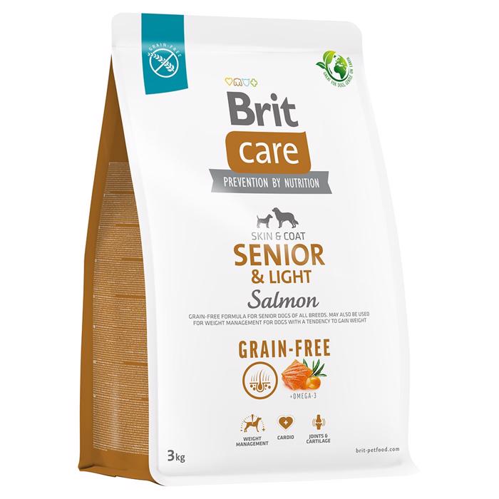 Hundefoder BRIT Care Grain Free SENIOR & Light med Laks