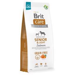 BRIT Care Hundefoder  Grain Free SENIOR & Light med Laks