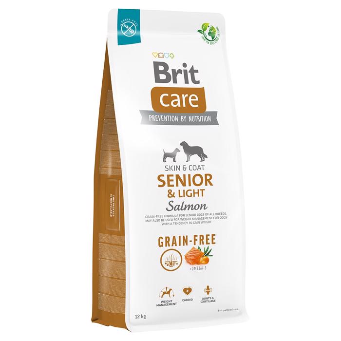 BRIT Care Hundefoder  Grain Free SENIOR & Light med Laks