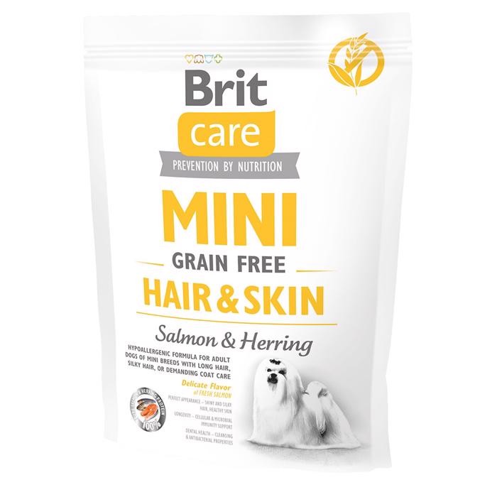 Brit Care MINI Hundefoder Adult Hair & Skin