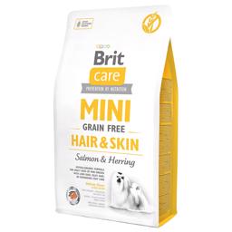 Hundefoder BRIT Care Mini Adult Hair & Skin SMAGSPRØVE 50g