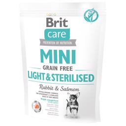 Brit Care MINI Hundefoder Light & Sterilised Kanin og Laks