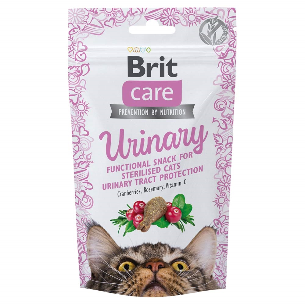 lægemidlet Dødelig Ledig Brit Care Snack Til Katten Urinary 50gr