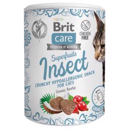 Brit Care Snack Til Katten Superfruits Insect 100gr