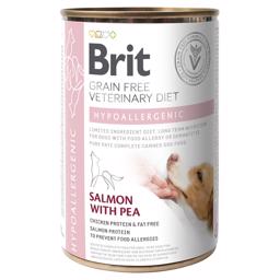 Brit Grain Free Veterinary Diet Hypoallergenic Salmon With Pea 400g