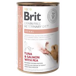 Brit Grain Free Veterinary Diet Renal Tuna & Salmon With Pea 400g