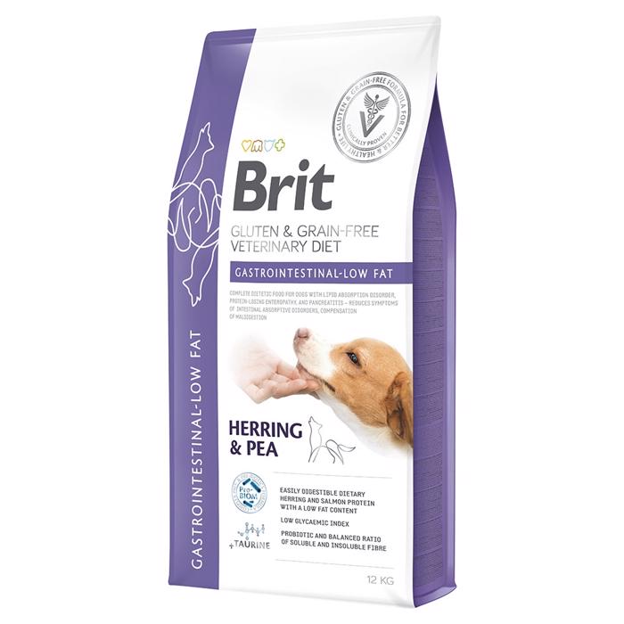 Brit Gluten & Grain Free Veterinary Diet Gastrointestinal Low Fat 12 Kg